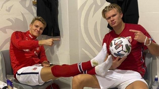 Haaland thanks Odegaard with a photo that excites Real Madrid fans - Bóng Đá