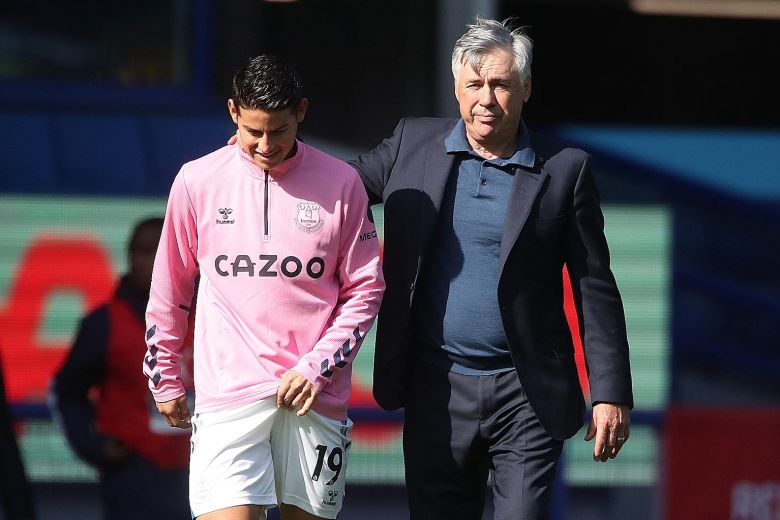 El dilema de Carlo Ancelotti: ¿debe forzar a James Rodríguez contra el Southampton? - Bóng Đá
