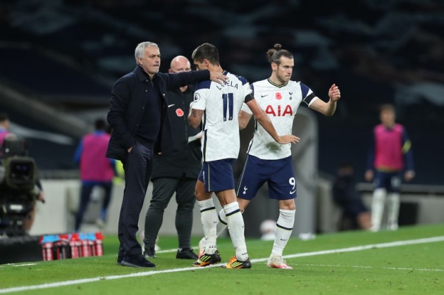 Jose Mourinho confirms Tottenham star's training return and issues Gareth Bale fitness update - Bóng Đá