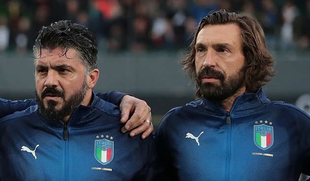 Gattuso: “Le di más bofetadas yo a Pirlo que su padre” - Bóng Đá