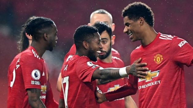 Hàng công Man Utd chơi bùng nổ trước Southampton.