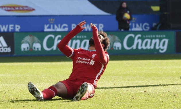 Hàng thủ Leicester nhiều lần khiến Salah thất vọng.