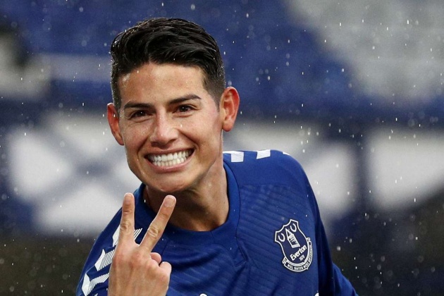 'We've made history, and I'm happy I was there!': James Rodriguez hails Everton's first win over bitter rivals Liverpool at Anfield since 1999 - Bóng Đá