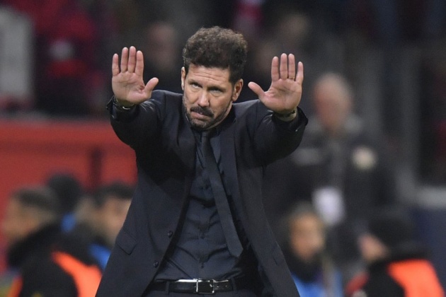 Atletico của Simeone vẫn thủ hay.
