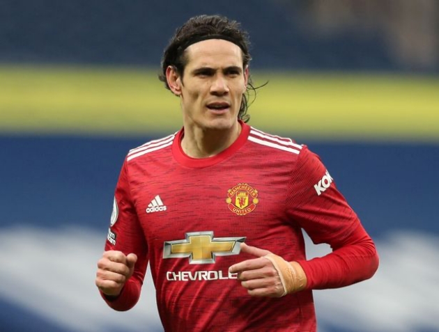 Cavani thuyết phục CĐV Man Utd.