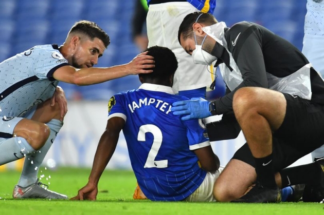 Tariq Lamptey breaks silence after suffering season-ending injury for Brighton - Bóng Đá