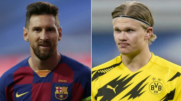 Rõ ràng, sự kết hợp giữa Lionel Messi và Erling Haaland sẽ tạo nên một song sát tấn công mà cả Châu Âu đều phải dè chừng. Hiện tại, theo nhiều nguồn tin từ Dortmund yêu cầu mức phí 150 triệu bảng để bán Haaland.
