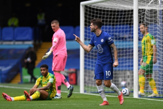 Pulisic mở tỷ số trận đấu.