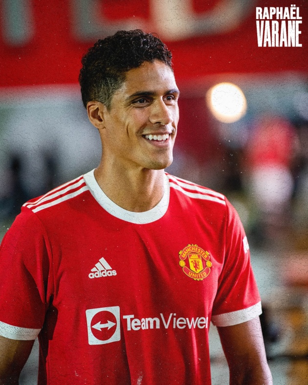 Varane đã là người của Man Utd.