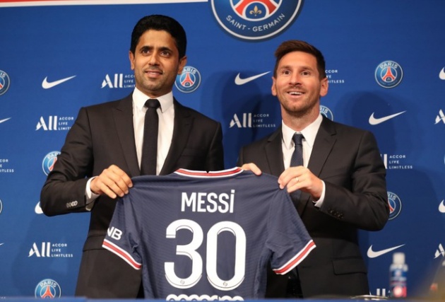 Messi đã đến PSG.