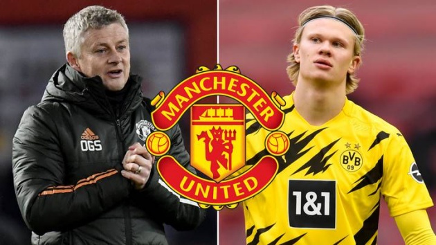 Man Utd dành tâm huyết cho Haaland.