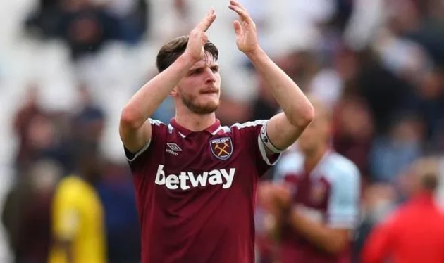 Chelsea's three-man back-up list for Declan Rice as West Ham refuse to budge on price - Bóng Đá