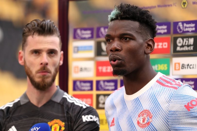 Cristiano Ronaldo is giving David de Gea and Paul Pogba what they have been waiting for at Man Utd - Bóng Đá