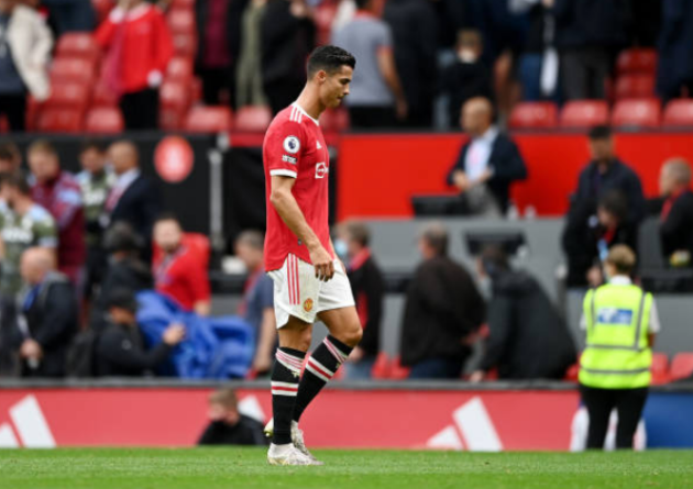 Cristiano Ronaldo reaction shows damage to Manchester United title hopes - Bóng Đá