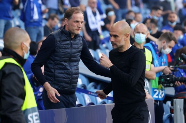 Thomas Tuchel responds to Pep Guardiola claim that long balls won Chelsea the Champions League - Bóng Đá