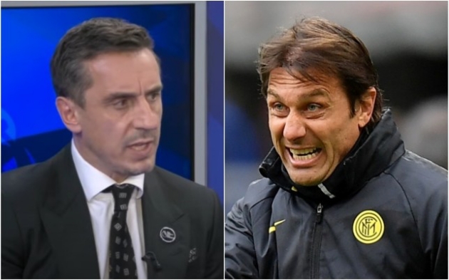 Gary Neville explains why Manchester United should not hire Antonio Conte as Ole Gunnar Solskjaer’s replacement - Bóng Đá