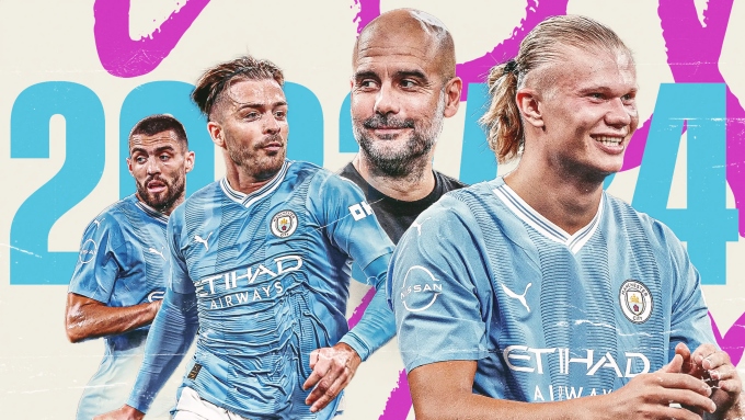 Pep Guardiola và các học trò trước cơ hội bảo vệ thành công ngôi vương nước Anh.