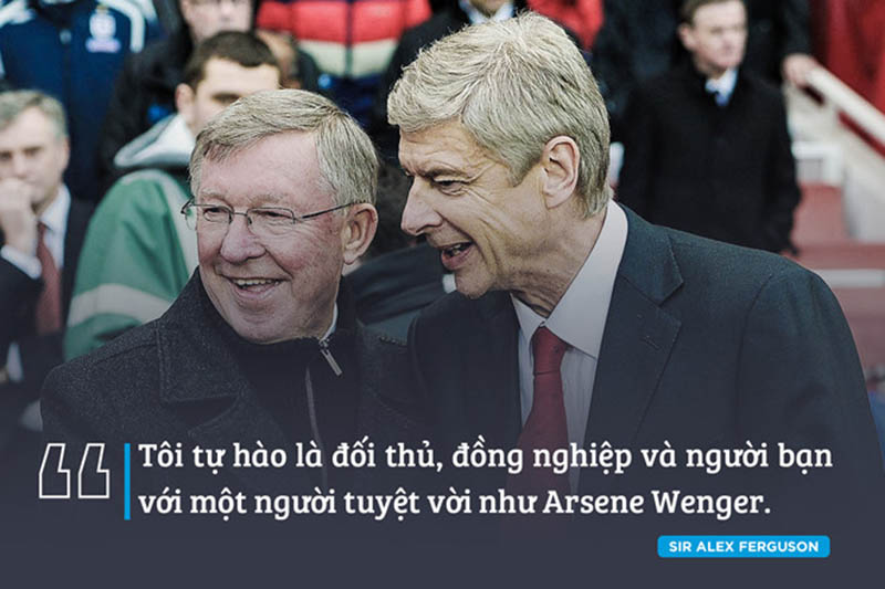Sir Alex và Arsene Wenger: Ta nhận tình yêu vì đã cho đi tình yêu - Bóng Đá
