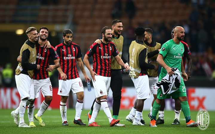 Higuain nổ súng, AC Milan lại thăng hoa ở Europa League - Bóng Đá