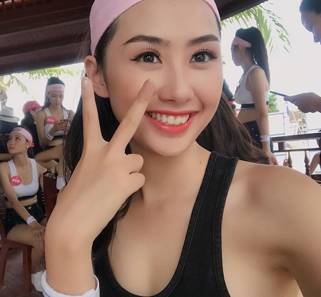 Ngắm nhan sắc mỹ miều của hoa hậu - fan Quang Hải - Bóng Đá