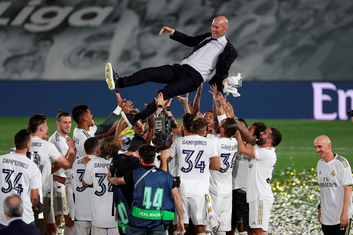 Real vô địch La Liga: Nghệ thuật chiến thắng của Zidane - Bóng Đá