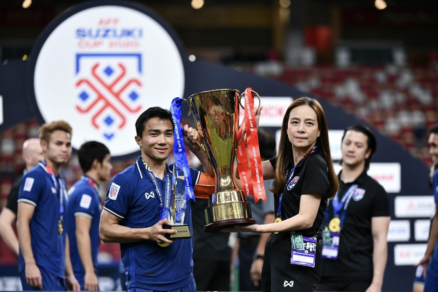 Tuyển Thái Lan được thưởng lớn sau khi vô địch AFF Cup 2020 - Bóng Đá