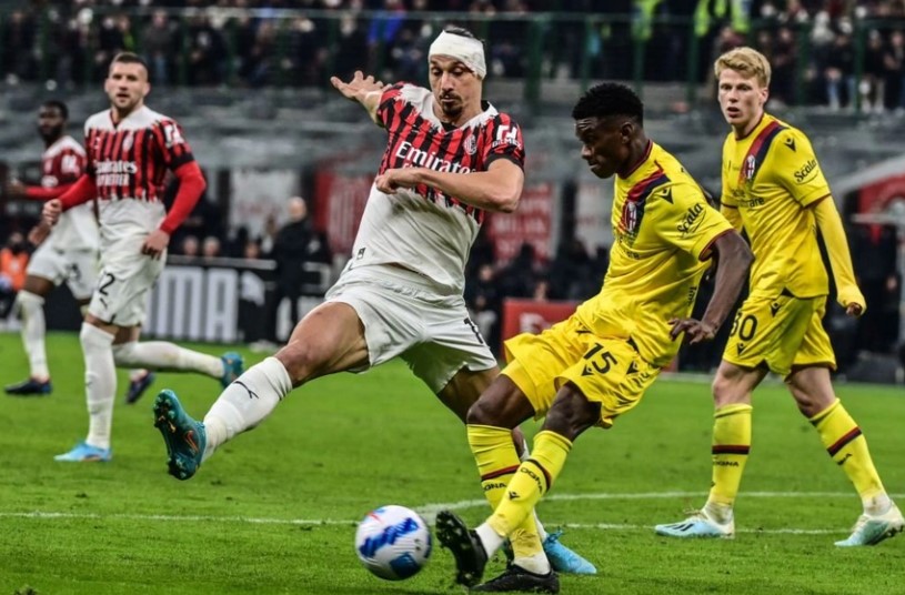 Ibrahimovic đổ máu trong trận hòa của Milan - Bóng Đá