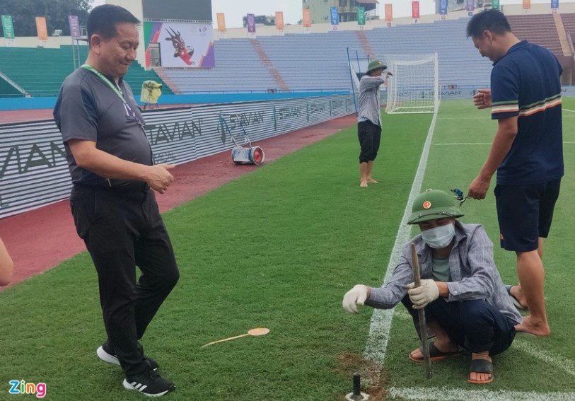 AFC kiểm tra gắt gao sân Việt Trì ở SEA Games - Bóng Đá