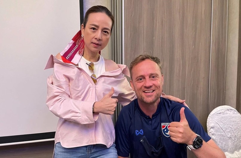 Nữ tỷ phú Madam Pang tạm chia tay U23 Thái Lan - Bóng Đá