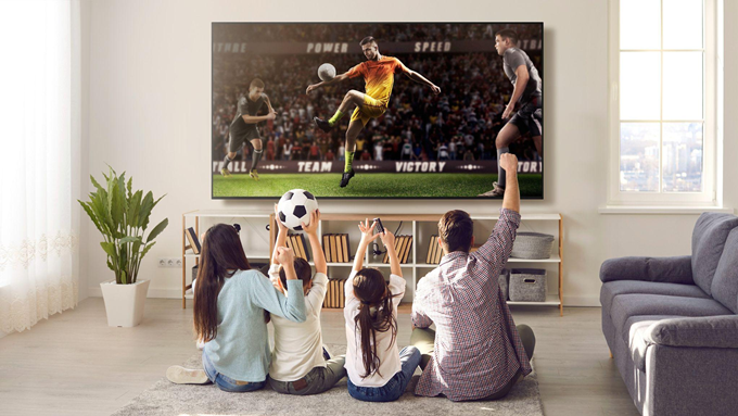 Với chiếc TV này bạn sẽ tiến vào “đa vũ trụ” thể thao chỉ bằng một thao tác - Bóng Đá