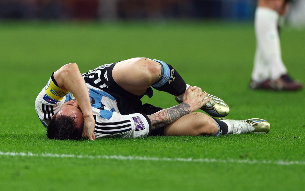 Messi lần đầu ghi bàn ở vòng knock-out World Cup - Bóng Đá