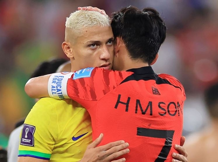 Cầu thủ Brazil an ủi, gọi Son Heung-min là 'người hùng' - Bóng Đá