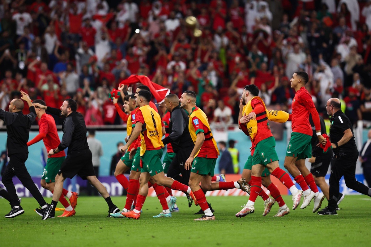 Người hùng tuyển Marocco được công kênh sau trận thắng lịch sử - Bóng Đá