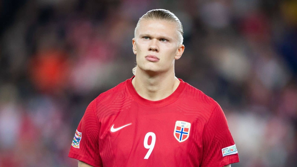 Haaland chưa có cơ hội được thử sức ở World Cup.