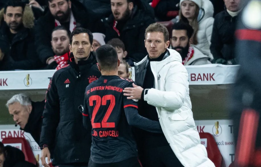 Nagelsmann lên tiếng về thái độ của Cancelo tại Bayern Munich - Bóng Đá
