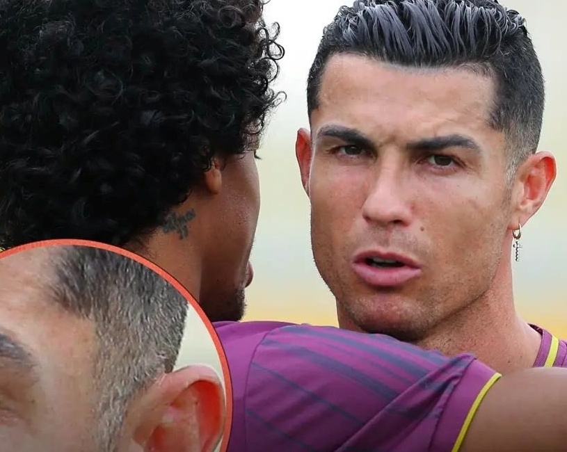 Ronaldo để lộ tóc bạc - Bóng Đá