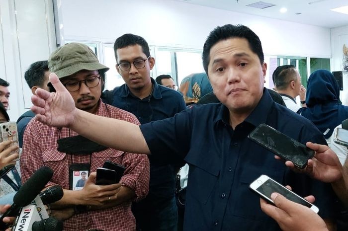 Ông Thohir mới trở thành Chủ tịch LĐBĐ Indonesia. Ảnh: PSSI.