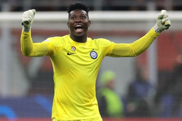 Onana tỏa sáng trong màu áo Inter.