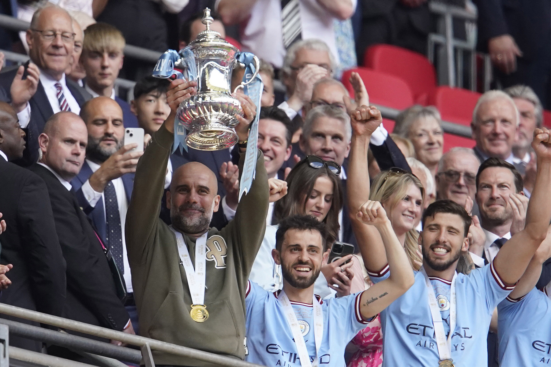 Man City giành FA Cup: Pep Guardiola và con đường sử thi - Bóng Đá