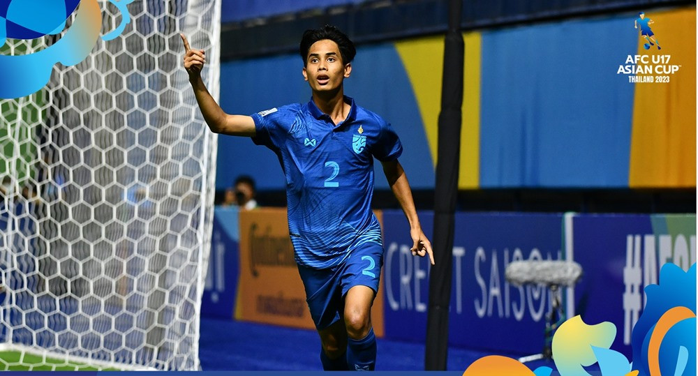 Đè bẹp Malaysia, U17 Thái Lan vào tứ kết U17 châu Á 2023 - Bóng Đá