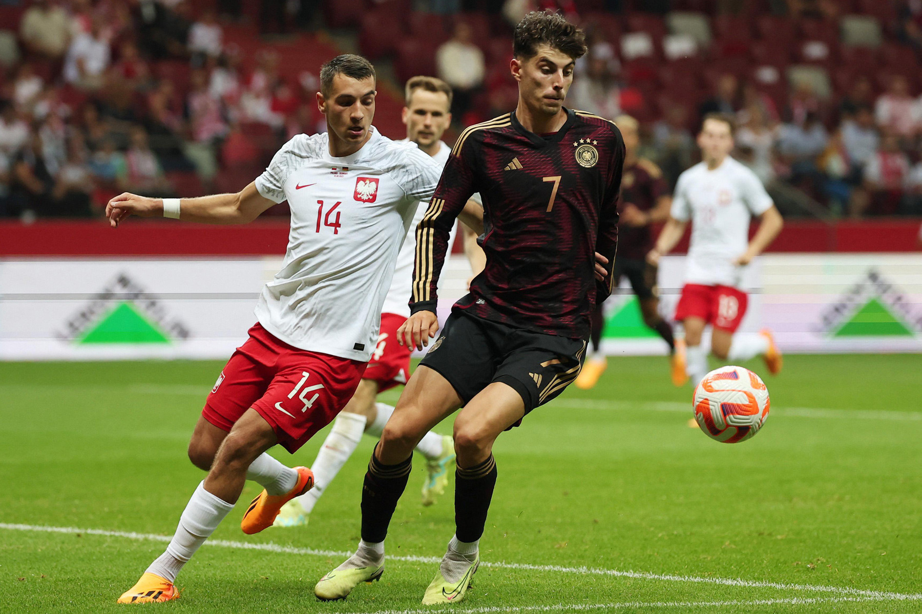 Kai Havertz rất linh hoạt.