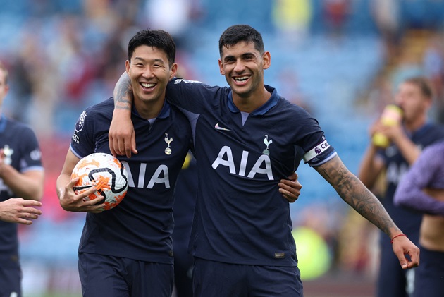 Son Heung-min có thể dẫn dắt hàng công Tottenham.