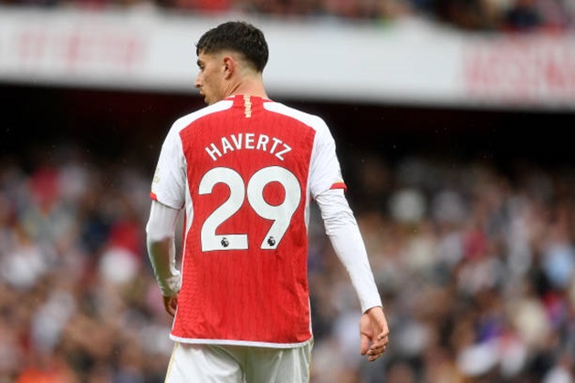 Kai Havertz khiến nhiều cổ động viên Arsenal cảm thấy không hài lòng.