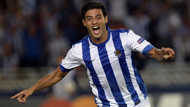 Real Sociedad muốn Carlos Vela quay trở lại La Liga.