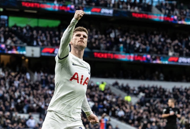 Giúp Tottenham ngược dòng, Timo Werner được khen hết lời