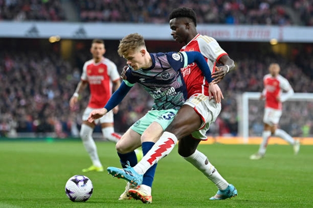 TRỰC TIẾP Arsenal 1-0 Brentford (H1): Declan Rice đánh đầu mở tỷ số cho Arsenal - Bóng Đá