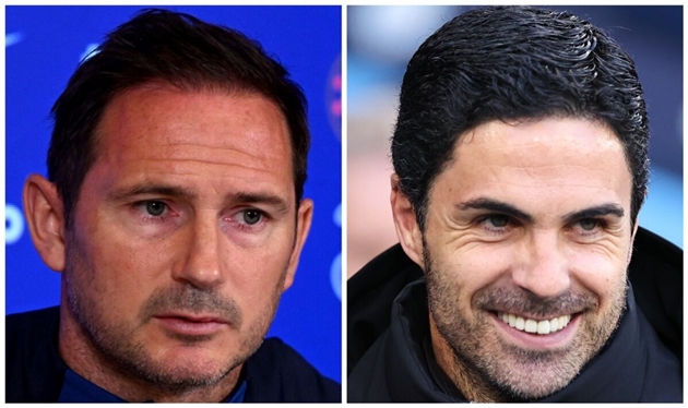 Frank Lampard lấy Mikel Arteta để chỉ ra bài học cho Chelsea - Bóng Đá