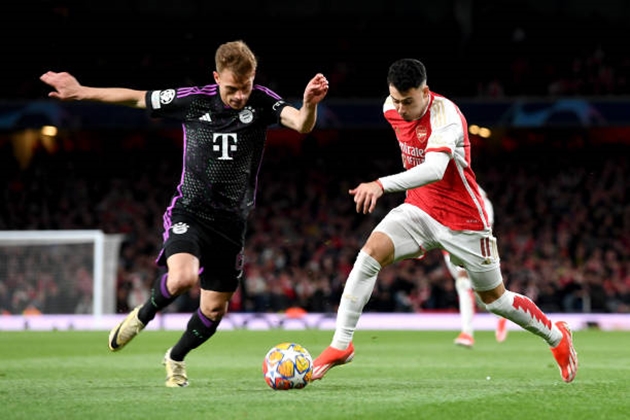TRỰC TIẾP Arsenal 1-2 Bayern Munich (H2): Arsenal chủ động cầm bóng đầu hiệp hai - Bóng Đá