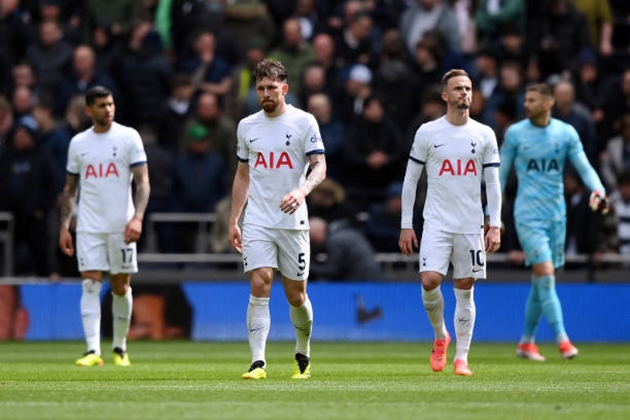 Tottenham Hotspur gặp khó trong việc ghi bàn.