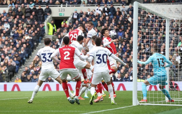 Tottenham Hotspur thủng lưới nhiều bàn từ tình huống bóng cố định.